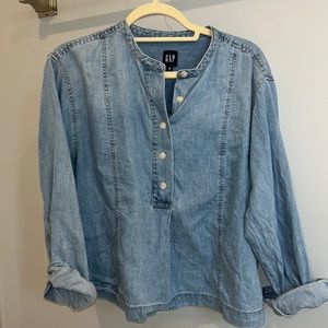 Gap medium denim shirt